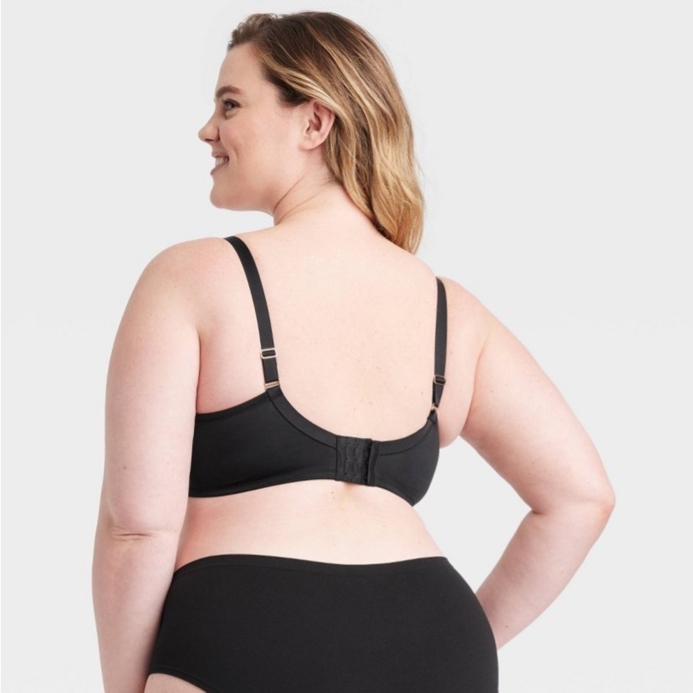 Women's Lace Unlined Bra - Auden™
Black 40DDD - Picture 2 of 11